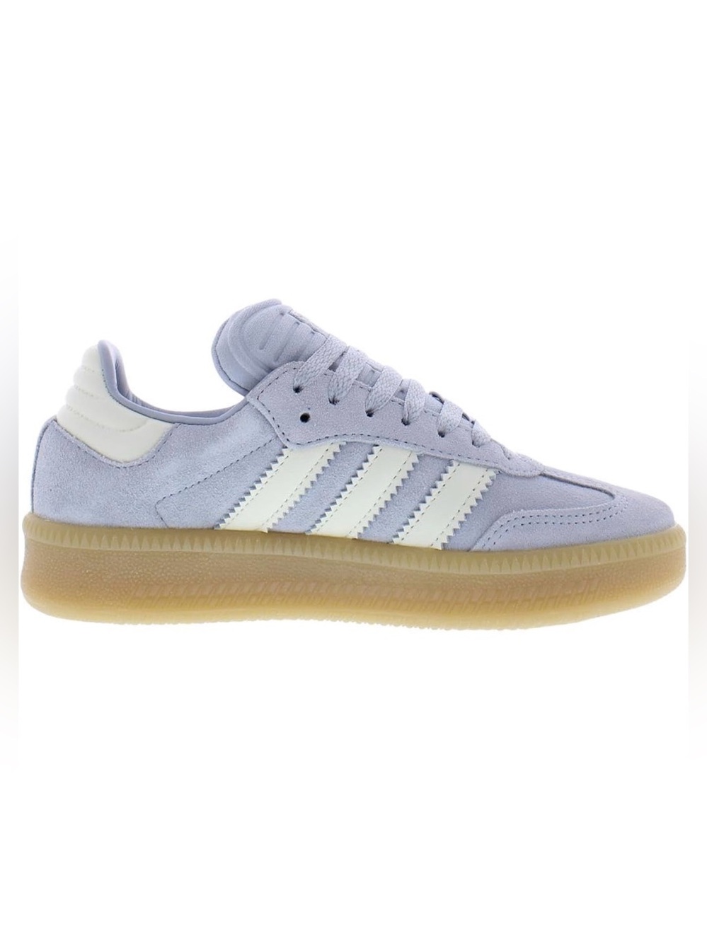 🆕 adidas Samba Style Suede Sneaker in Light Blue - Sz 7